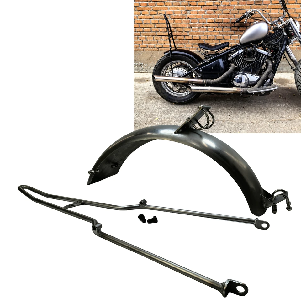 Motocykel Fender Fender Mudguard Anti Splash Fairing Bahen Guard Plate Chránič pre Kawasaki Vulcan 400 800 1995-2003