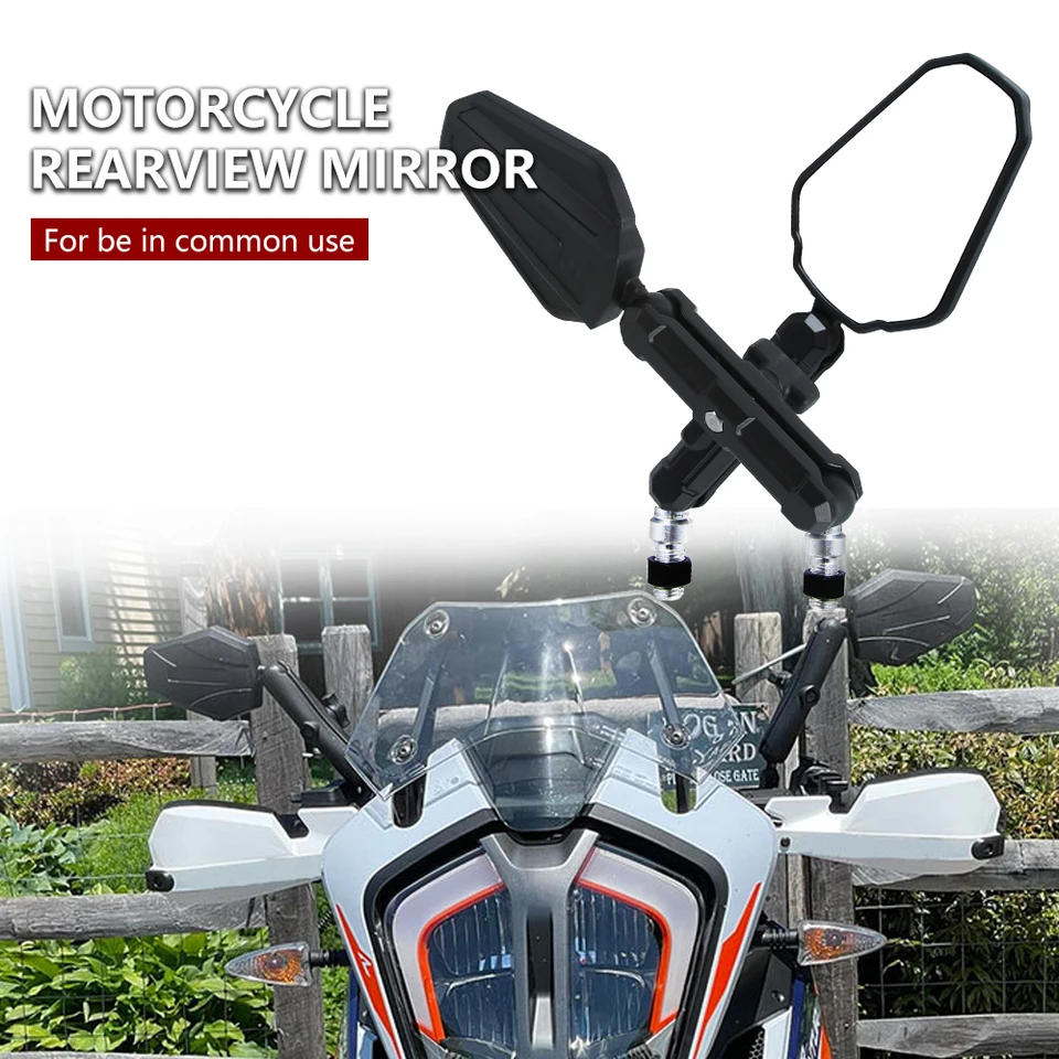 Motocykel Fixovaný veterný krídlo nastaviteľné rotujúce skladacie Zkladanie spätného zrkadla pre BMW S1000XR F900R F900XR R1200GS R1250GS R1300GS ADV ADV