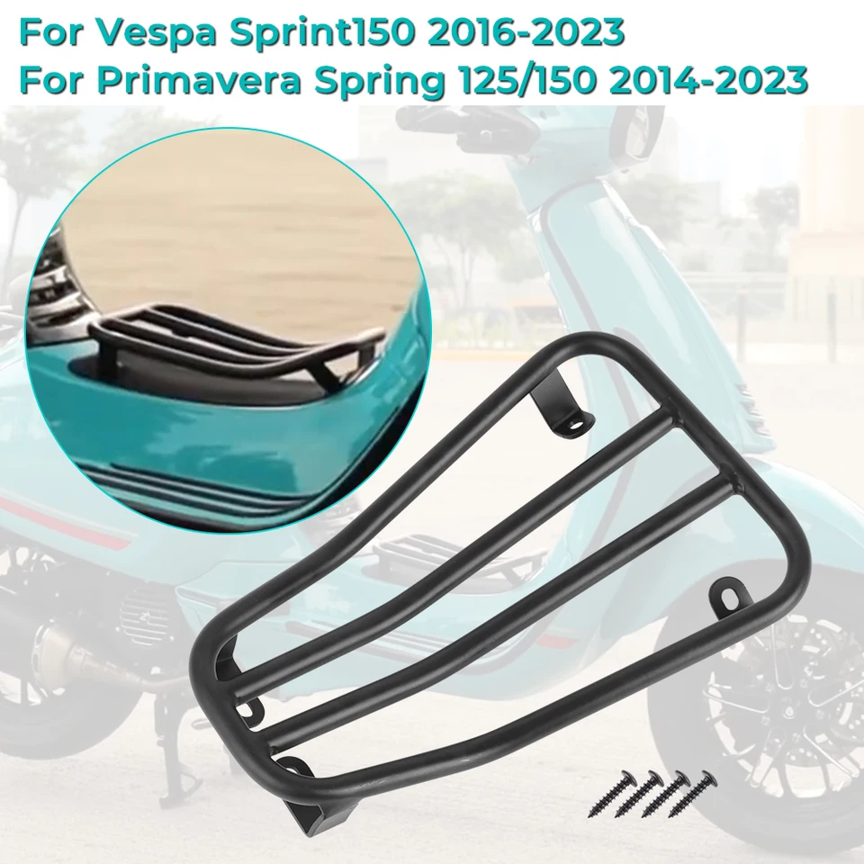 Motocykel Foot Pedál zadný batožinový stojan držiak na držiak pre držiak pre Vespa Sprint 150 2016-2023 Primavera Spring 125/150 2014-2023