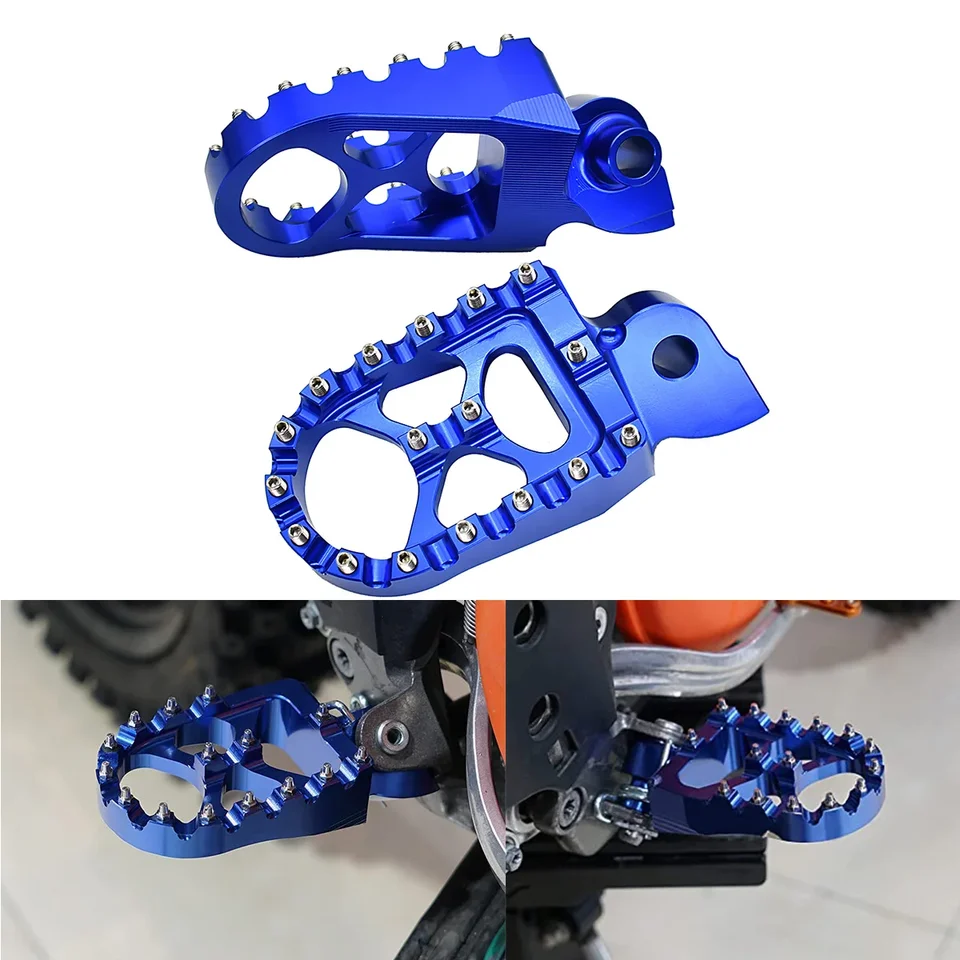 Motocykel Footrest Footpeg Foot Pegs pre Yamaha YZ 65 85 125 250 125X 250x 250FX 450FX WR 250F 450F YZF WRF 250 450 2001 - 2023