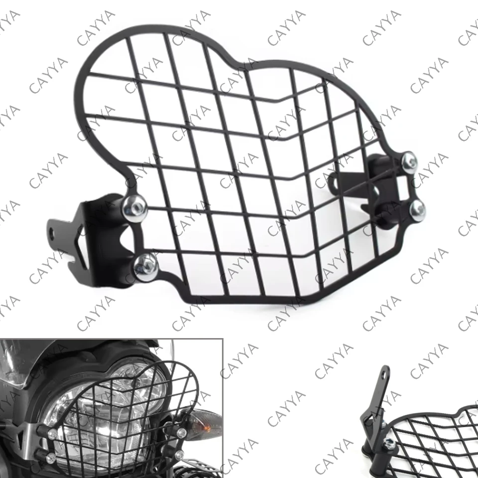 Motocykel Front Svietiteľ chránič mriežky mriežky na strážcu lampy pre BMW G650GS 2011 2012 2013 2014 2015 2016 2016 2017