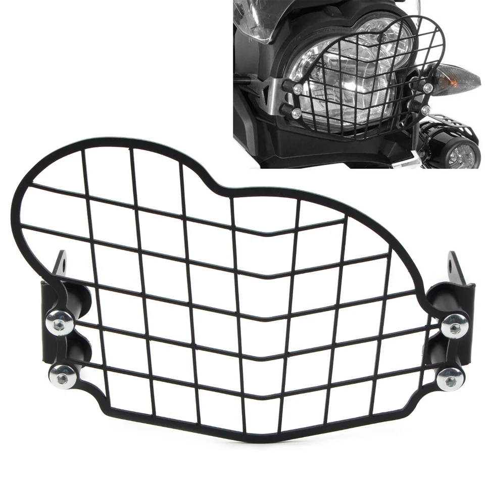 Motocykel Front Svietiteľ chránič mriežky mriežky na strážcu lampy pre BMW G650GS 2011 2012 2013 2014 2015 2016 2016 2017