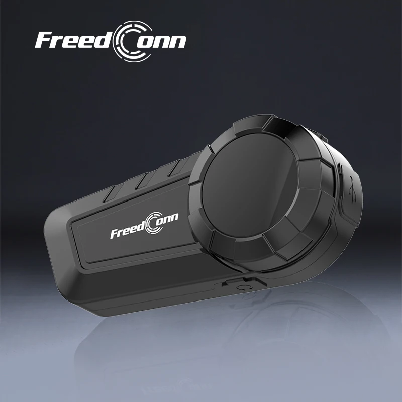 Motocykel interkom FreedConn KY PRO prilba Bluetooth Headset 1000M Hudobná fm nepremokavá skupina slúchadlá 6 jazdcov pre motorové bicykle