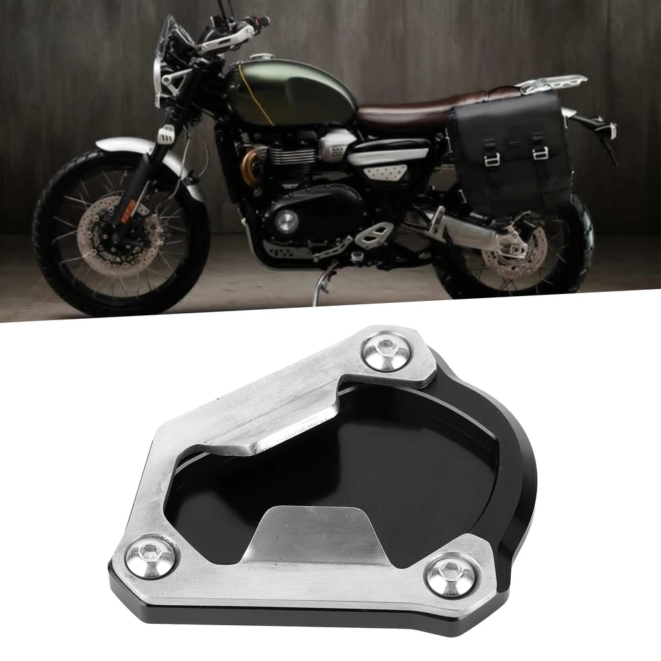 Motocykel Kickstand predlžovacia podložka na bočné stojany Zväčšenie pre Triumph Scrambler 1200XC 1200XE 2019-2020