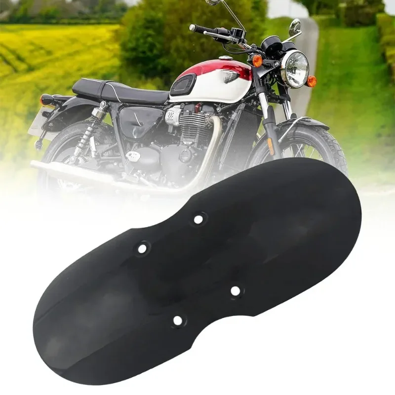 Motocykel krátky predný blatník maska ​​Splash Mudguard Fairing Chopper Fit Fit for Triumph Bonneville Scrambler T100 2001-2016 2015 1set