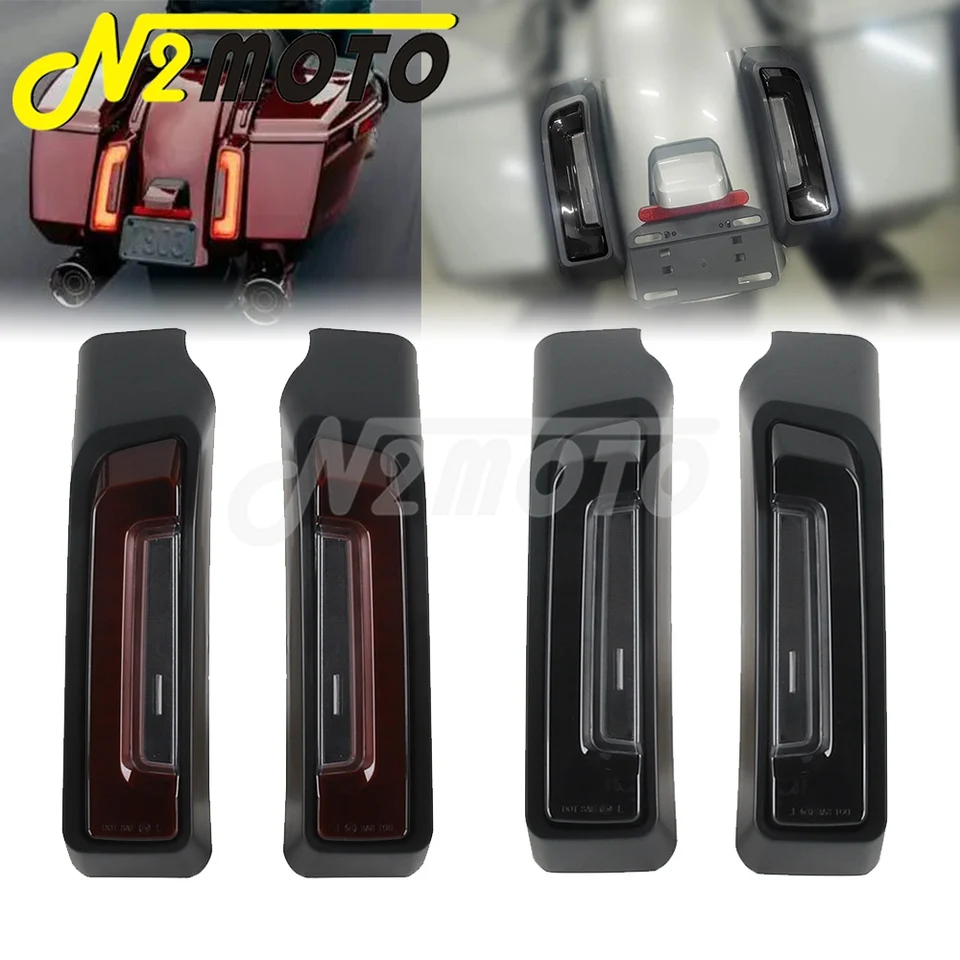 Motocykel LED sedlové tašky Filer Svetlo pre Harley Road Glide CVO 2024