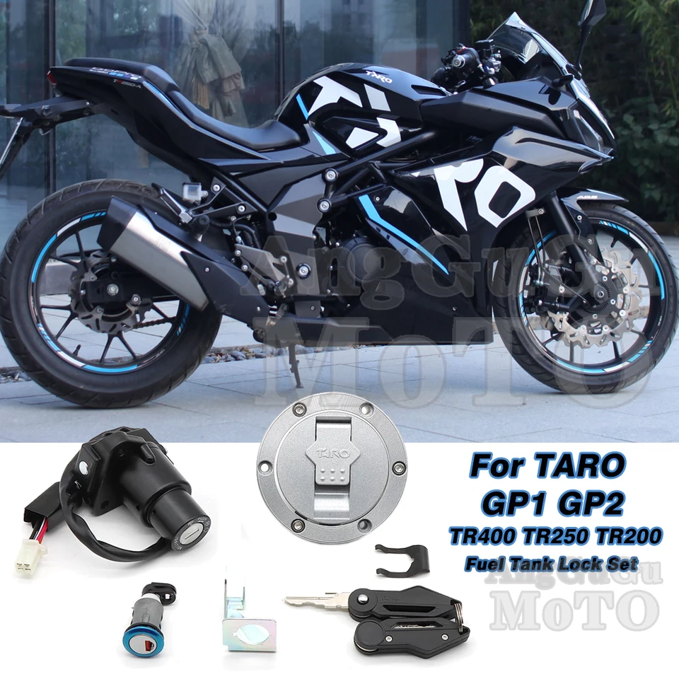 Motocykel lgnition spínač kľúčovej palivovej nádrže súprava Taro GP1 GP2 TR400 TR250 TR200