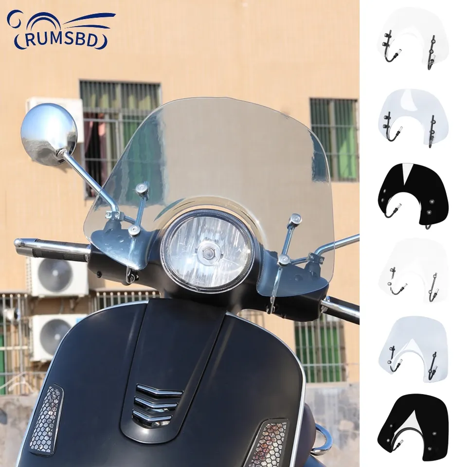 Motocykel LX 50 125 150 Černé sklo Drach Protect Profect Ochrana pre Piaggio Vespa GTS 250 300 Príslušenstvo