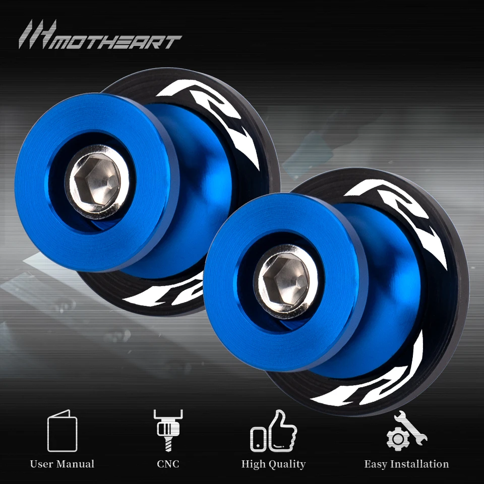 Motocykel M6 Swingarm Sools Slider pre Yamaha XSR 155 YZF-R15 V3.0 YZF-R1 YZF-R125 XJR1300 YZF-R1M YAMAHA M6
