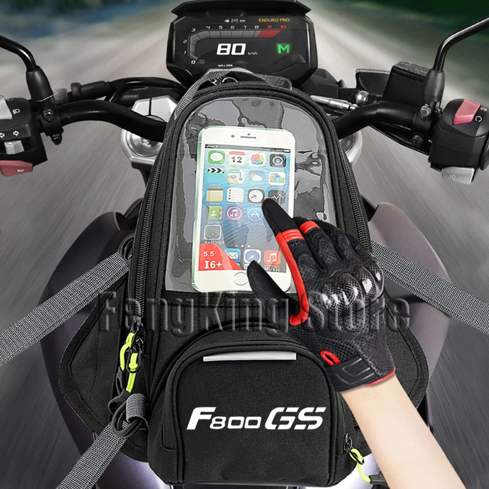 Motocykel magnetický taška na jazdectvo navigačnú tašku na navigačnú palivovú nádrž na veľkú obrazovku pre BMW F800GS F800 GS F800GS