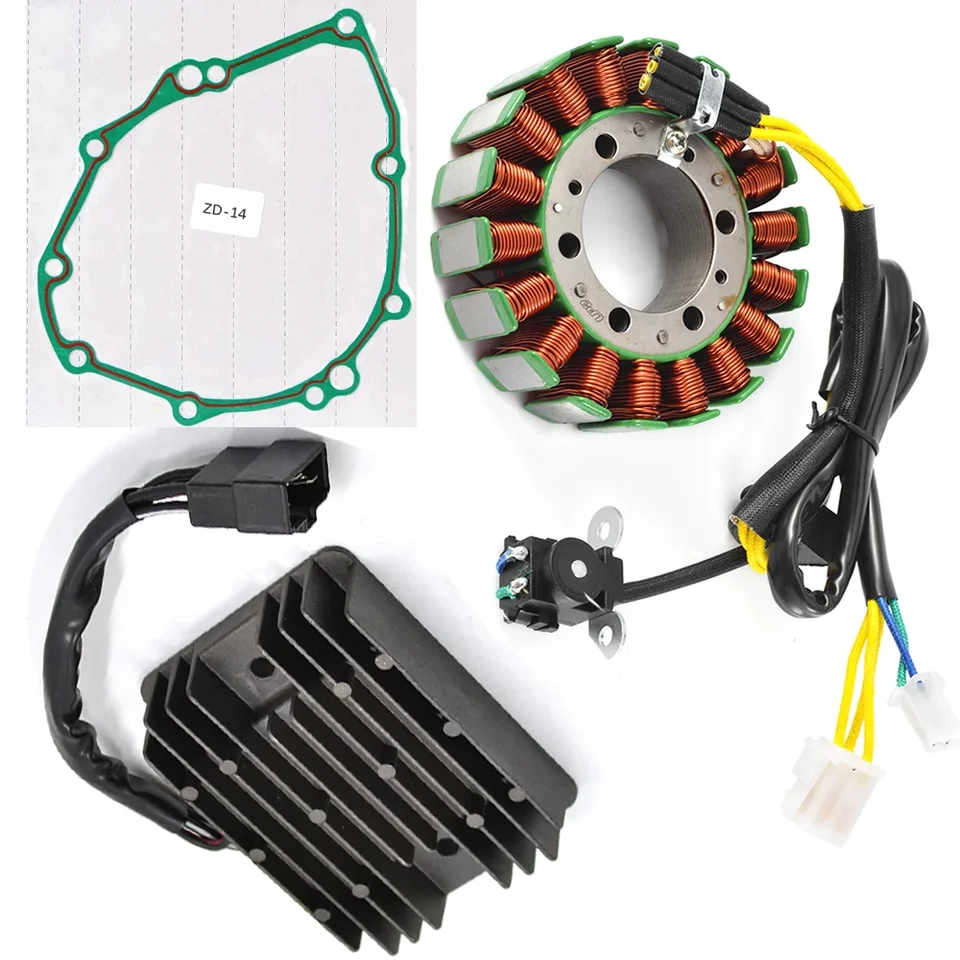 Motocykel Magneto Stator Coil usmerňovač tesnenia Sada pre Suzuki GSX1300R GSX1300RZ GSX1300 HAYABUSA 1300 1999-2007