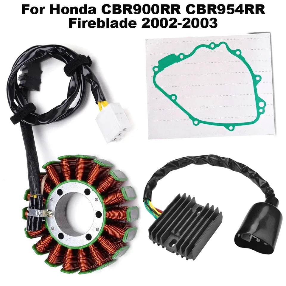 Motocykel Magneto stator usmerňovača tesnenia pre Honda CBR900RR CBR 900RR CBR954RR CBR954 RR FiBlade 2002-2003