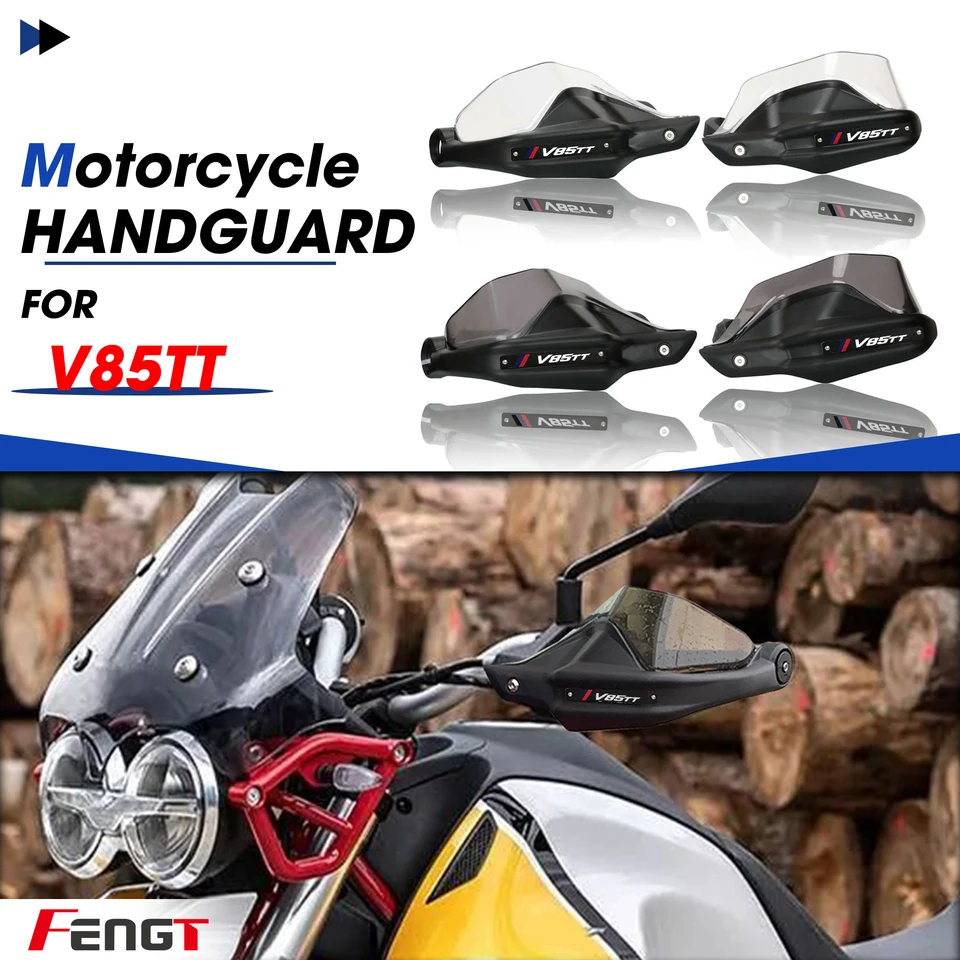 Motocykel moto guzzi v85tt čierna ruka chrániče brzdovej spojky Spúšťacie chrániče ochrancu handguard štít pre moto Guzzi v85 TT V9