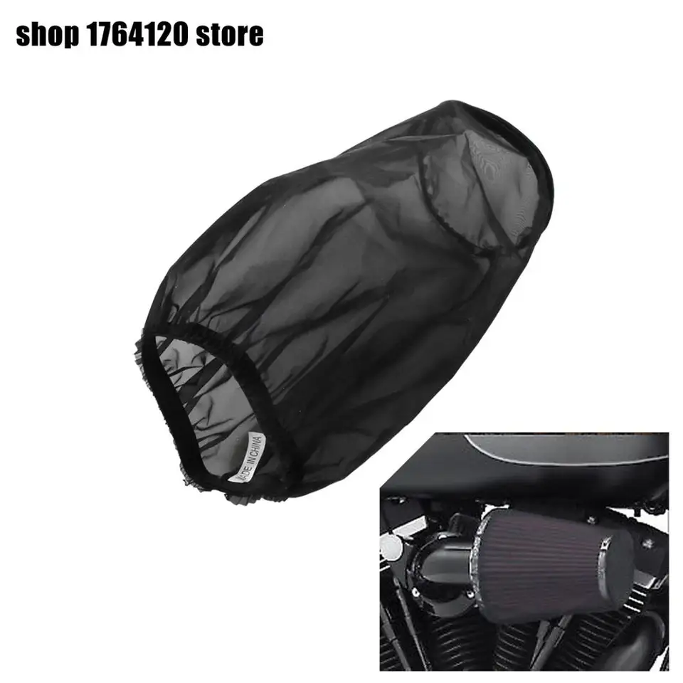 Motocykel nepremokavý ťažký odvzdušňovací dážď ponožky pre Harley Sportster 48 883 Touring SoftAil Dyna Dustodproof Air Filter Rain Cover Dažď