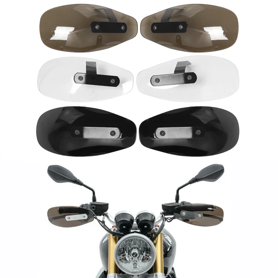Motocykel plastový ručný strážca ochranný deflektor Cold Wind Shield Shield Ochranta Shield Falling Ochrana pred Harley Honda Yamaha Suzuki