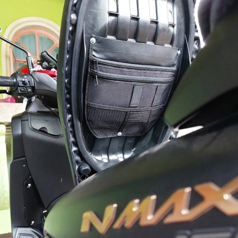 Motocykel pod skladovacím vreckom- vrecká na nylonové náradie pre NMAX 155 V1/V2 Motorové príslušenstvo Organizátor nástrojov- GTWS