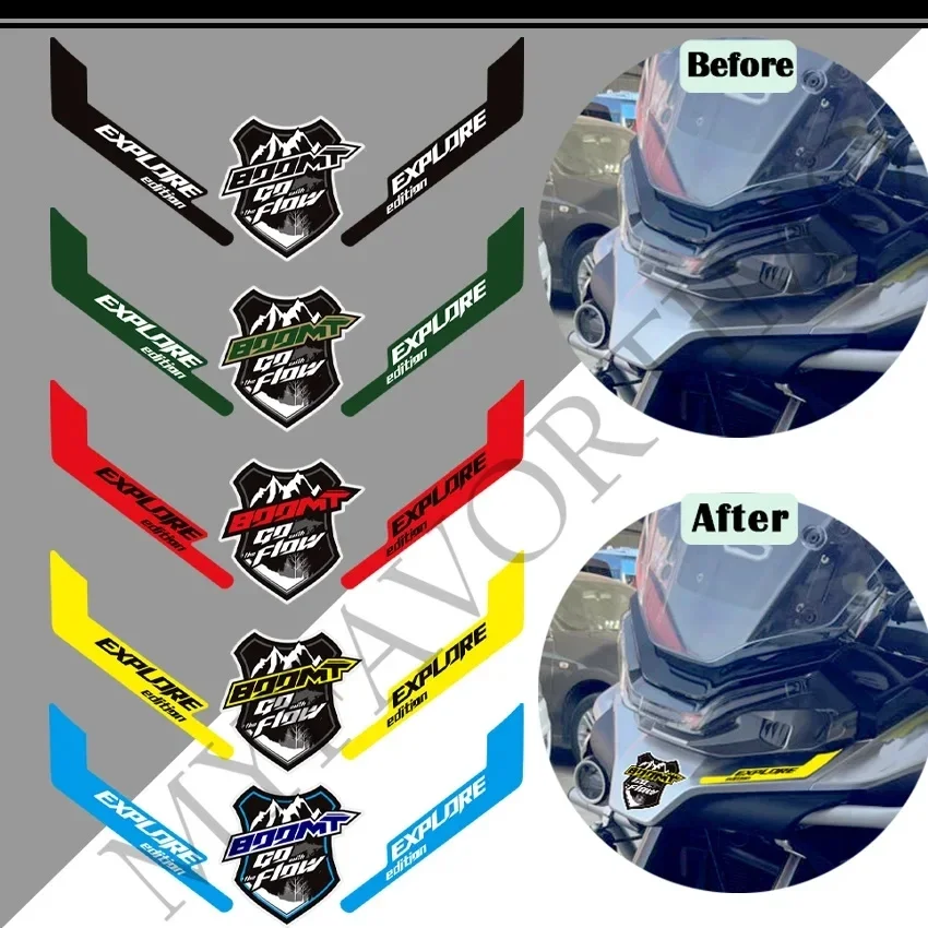 Motocykel pre CFMoto CM Moto 800MT 800 MT Touring Explore Edition Sport Adventure Protector Stickers nálepky
