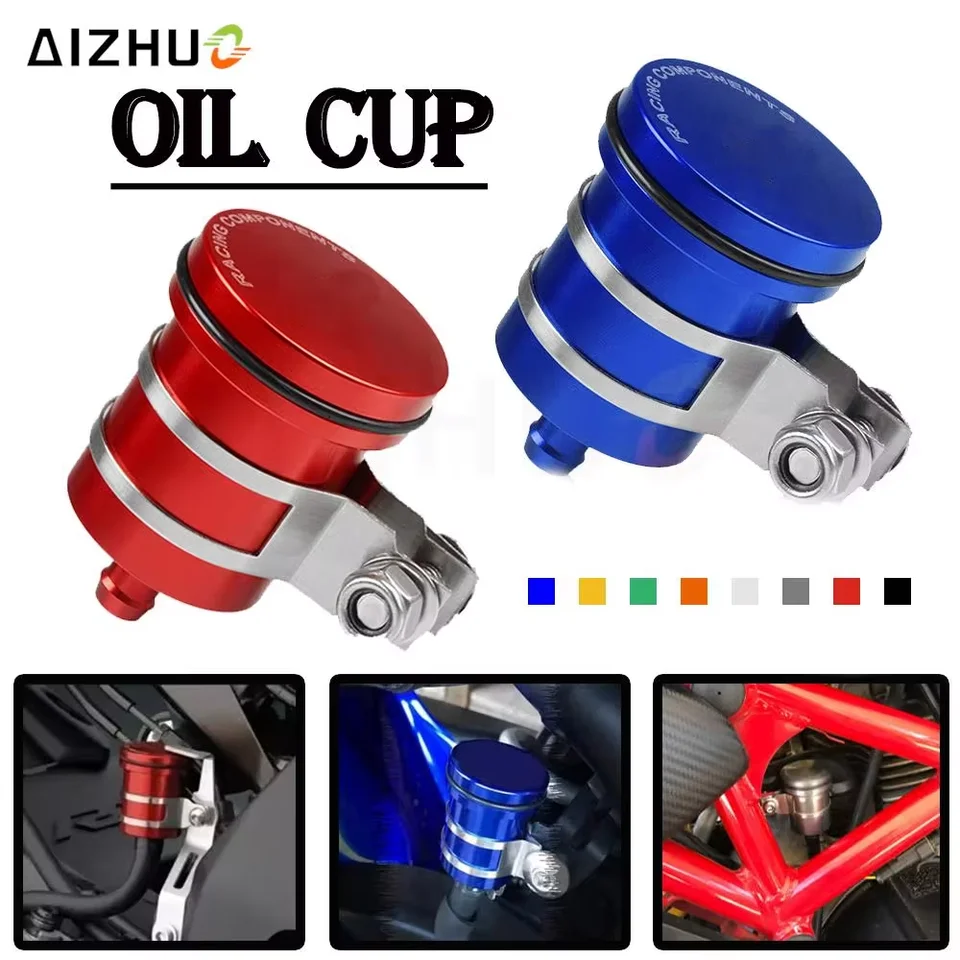 Motocykel pre Honda CBF600 CBF600S CBF 600/s 2004-2014 2005 2006 2007 2007 Zadná brzdová kvapalina Clutch Tank Oil Cup Oil Hliník