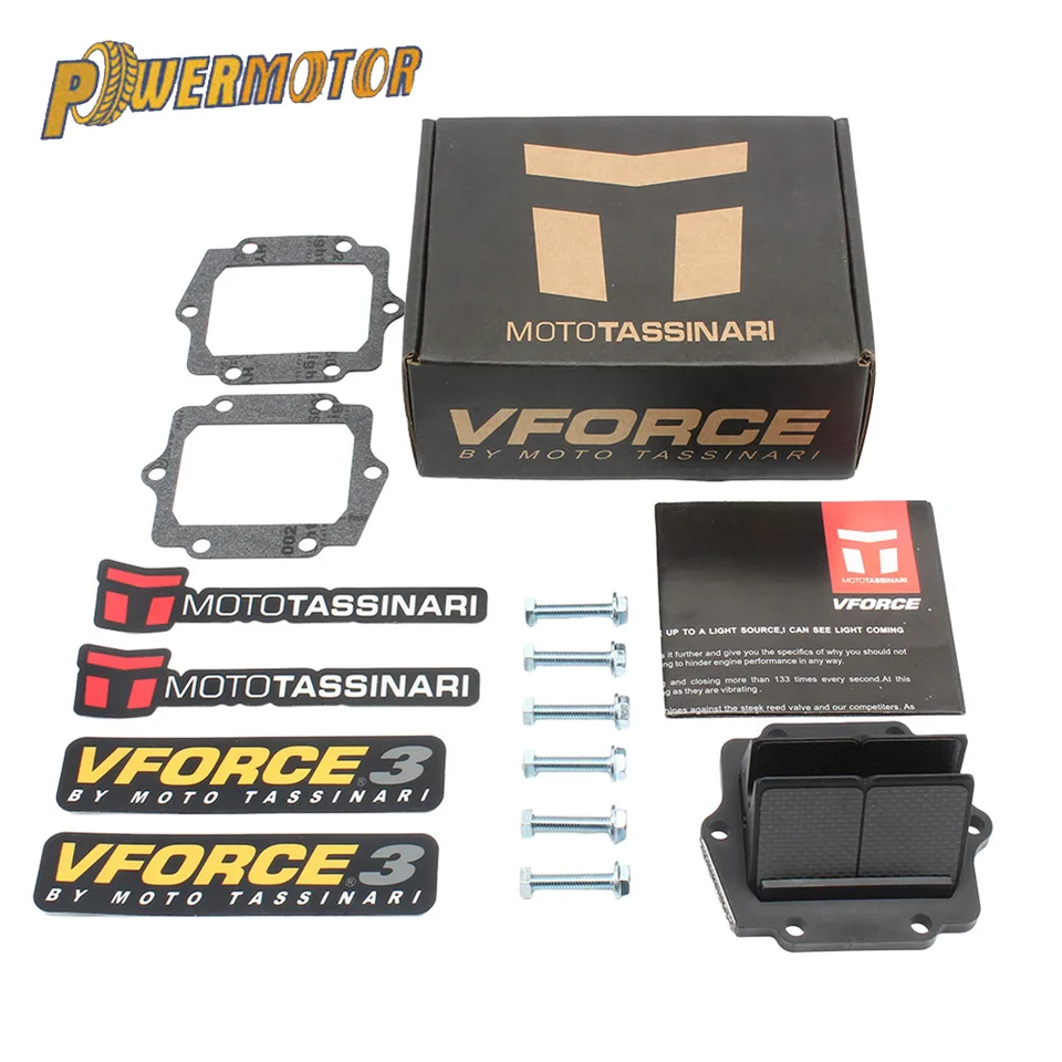 Motocykel Reed Valve Systém Reed Valve pre V-Force Kawasaki 125cc 250cc 250cc KX KMX KDX 125 ZX150 / KR150 KX250