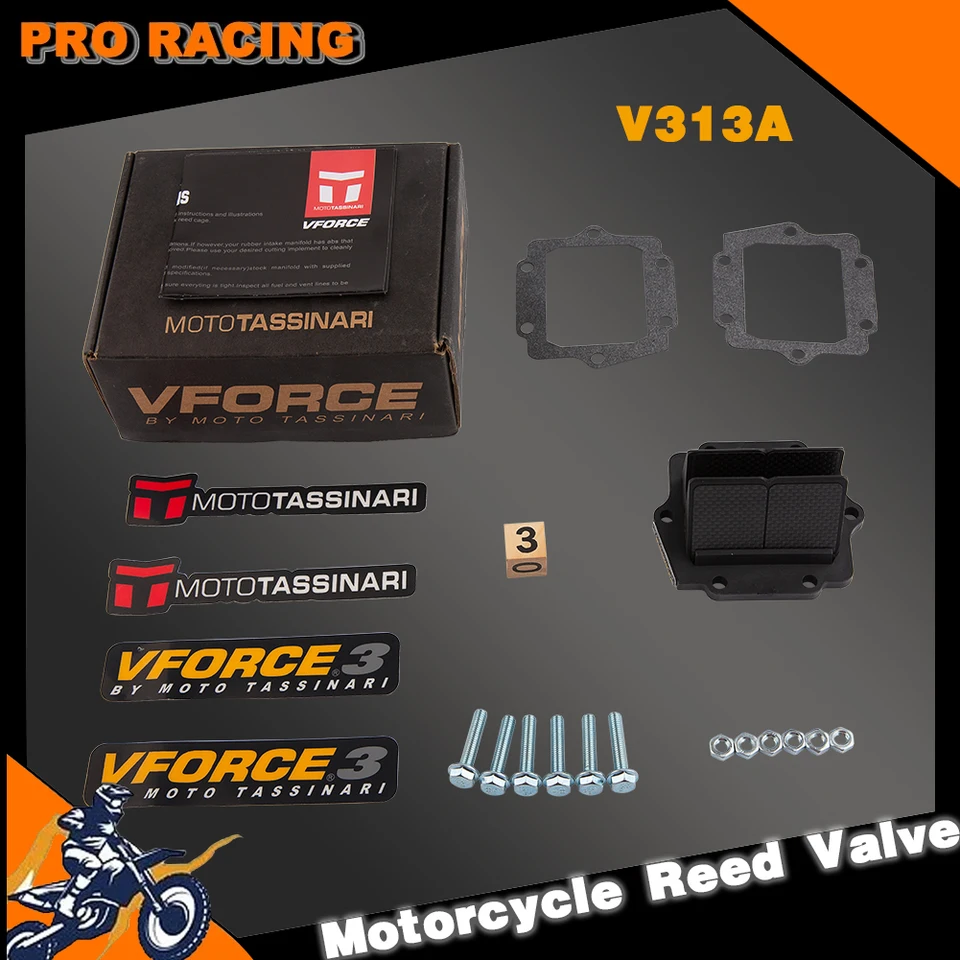 Motocykel Reed Valve V-Force 3 V313A pre Kawasaki KX125 KMX125 1999 2001 KX500 KX 125 500 KMX 125 KDX200 220 KRR KRZ150 KMX500