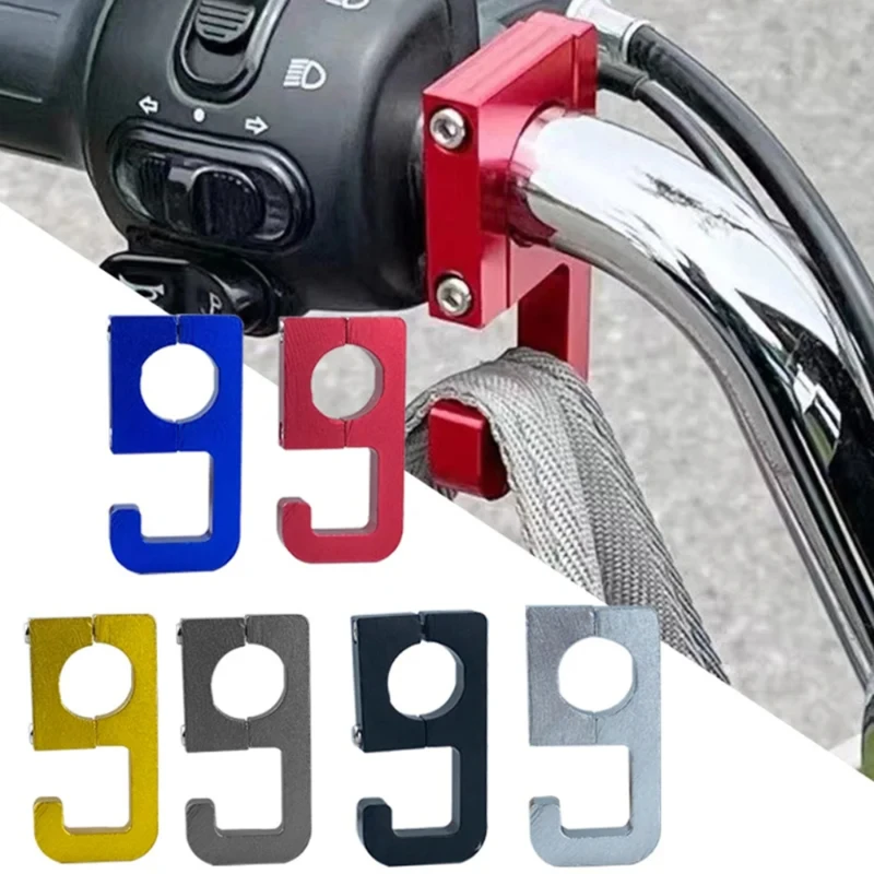 Motocykel riadidlá skladovacia hák na kaoltu batožinového batožinového batožinového batožiny prilba prilba hliníka hliníkový držiak hliníka pre elektrické vozidlá