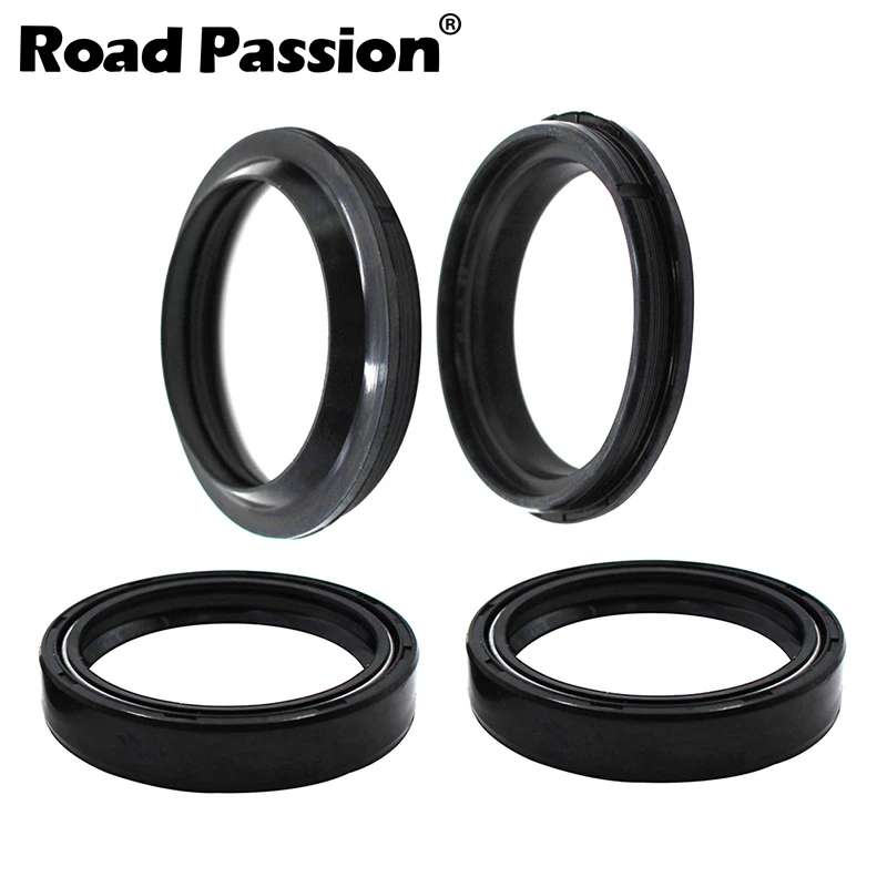 Motocykel Road Passion 43*54*11 Front Fork tlmič tlmiča Oil Tesnenie a prachové tesnenie pre Aprilia Dorsoduro 750 MANA 850 GT