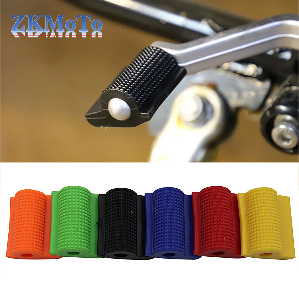 Motocykel Shift Lever Pedál Pedál Gumový kryt ochranca obuvi peg peg toe gél pre Honda Kawasaki Yamaha KTM príslušenstvo