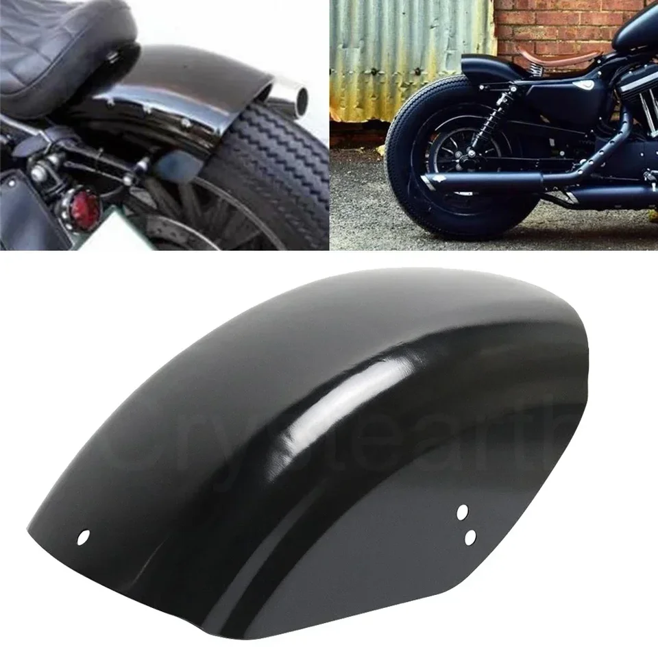 Motocykel Short Flat Fender Fender Bobber Cafe Racer Mudguard pre Harley Sportster Iron 883 1200 2009-2020 2010 2011 2012 2012 2013