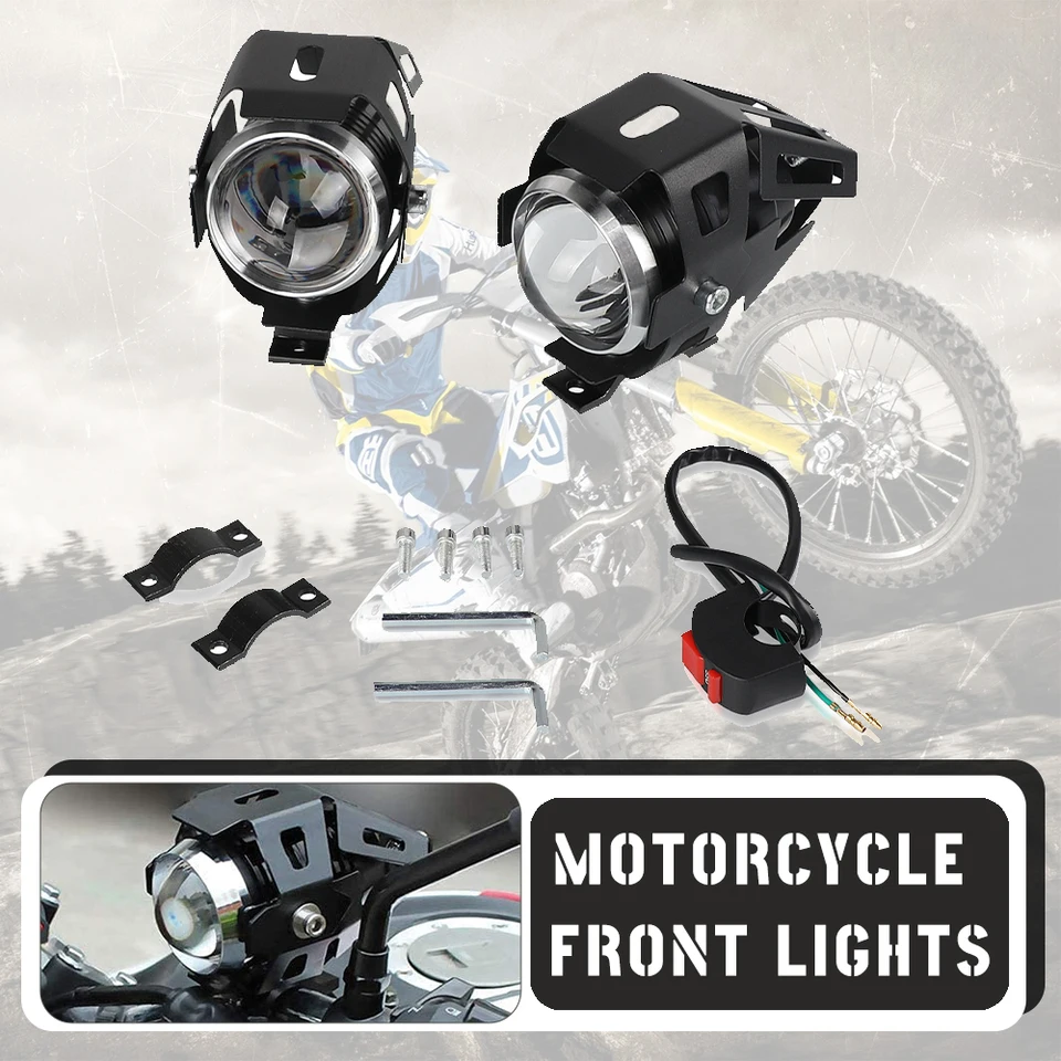 Motocykel U5 svetlomety pre Moto Guzzi Breva 850 1100 1200 Griso Breva 1100 Norge 1200 GT8V Breva 750 V7 MGX21 Eldorado Audáce