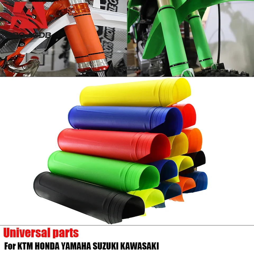 Motocykel Universal Fork Cover Cover Shot Guard Protector pre KTM All 2004-2018 50cc-530cc Honda Yamaha Kawasaki Suzuki