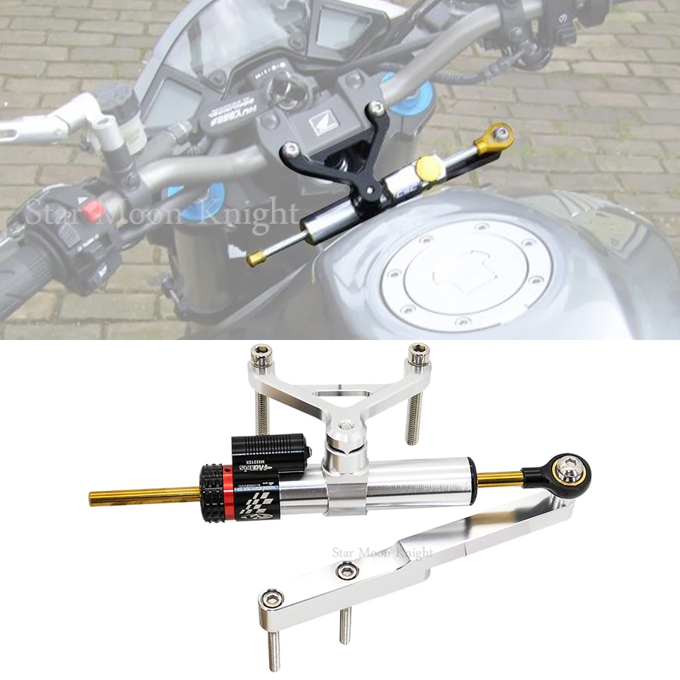 Motocykel Univerzálny stabilizátor Tlmičník Kompletná montážna konzola pre Honda CB1000R 2008-2016 09 10 11 12 2013 2014 2014