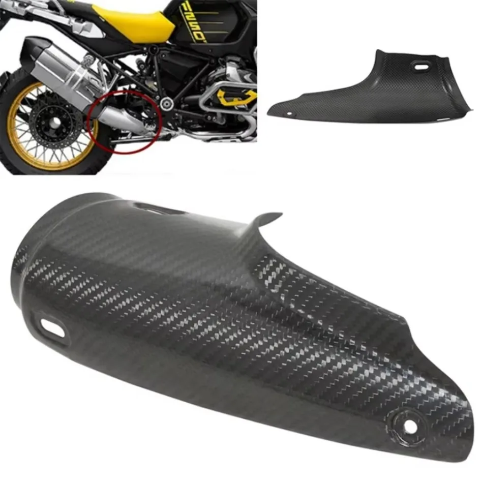 Motocykel výfukových rúh potrubia TEPLIVE TEHO ŠÚRNU Kryt krytu kryt