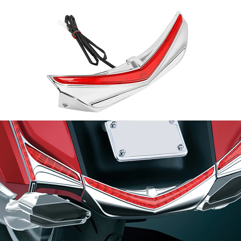 Motocykel zadný blatník TIP a Brzdenie LED RUN ACENT PRE HONDA GOLDWING F6B MODELY 2013-2017 GL1800 2012-2017 2014 2015 2015
