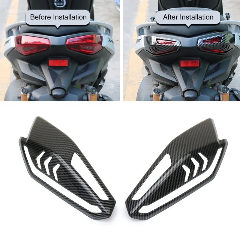 Motocykel Zadný otáčanie Signálne štíty Ochrana krytu chvosta blikajúceho svetla pre xmax300 x-MAX300 xmax 300 2023-2024