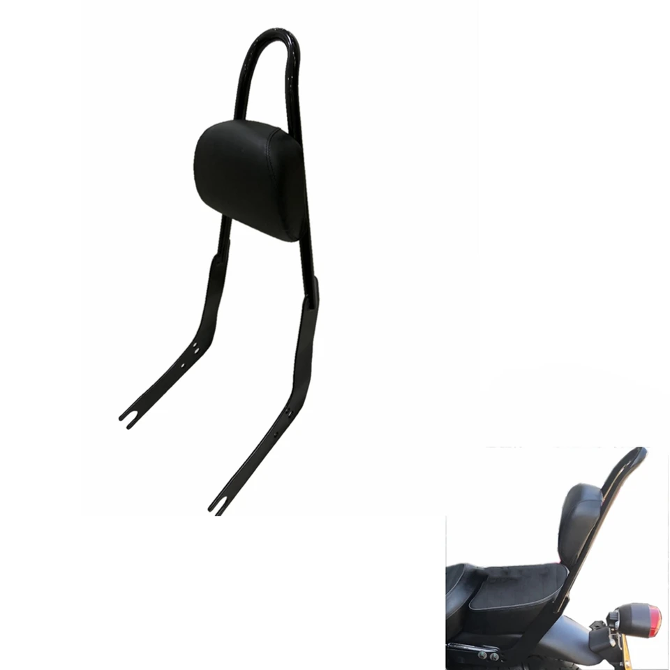 Motocykel čierny cestujúci chrbát Sissy Bar Pad pre Guzzi V9 2016-2019