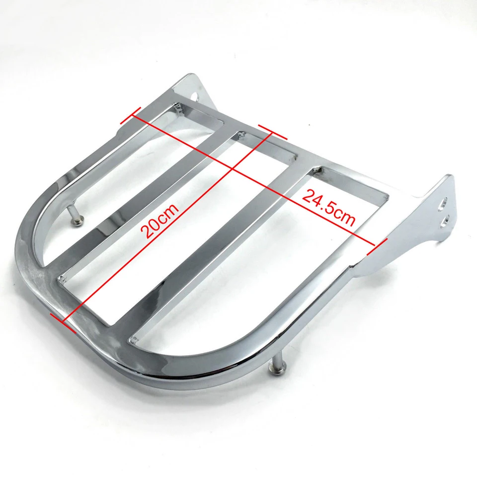 Motocykel čierny Chrom Sissy Bar Bar batožinový stojan pre Suzuki Marauder VZ800 1997-2007 Boulevard C50/M50 2012-2013