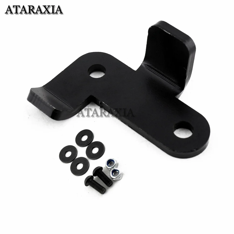 Motocykel čierny stojan Kickstand Extension Kit pre Harley Sportster 07-Up XR 2008-13 Iron 883 XL883N Štyridsať osem XL1200X XL1200N