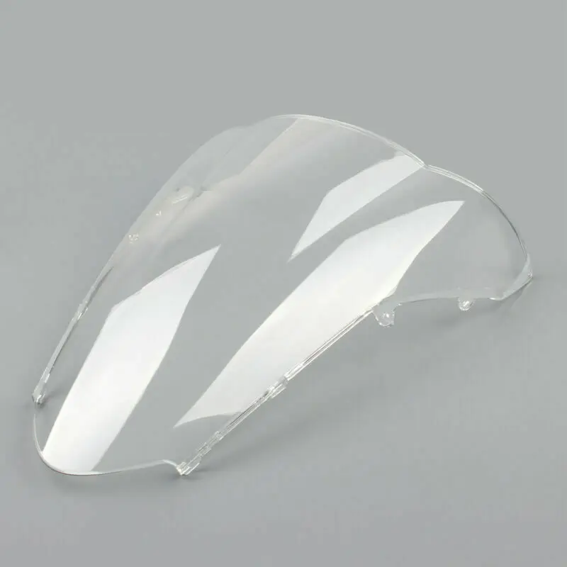 Motocykel číry dvojité bubliny čelné sklo čelné sklo ABS Shield Fit for Honda VFR800 2002-2009