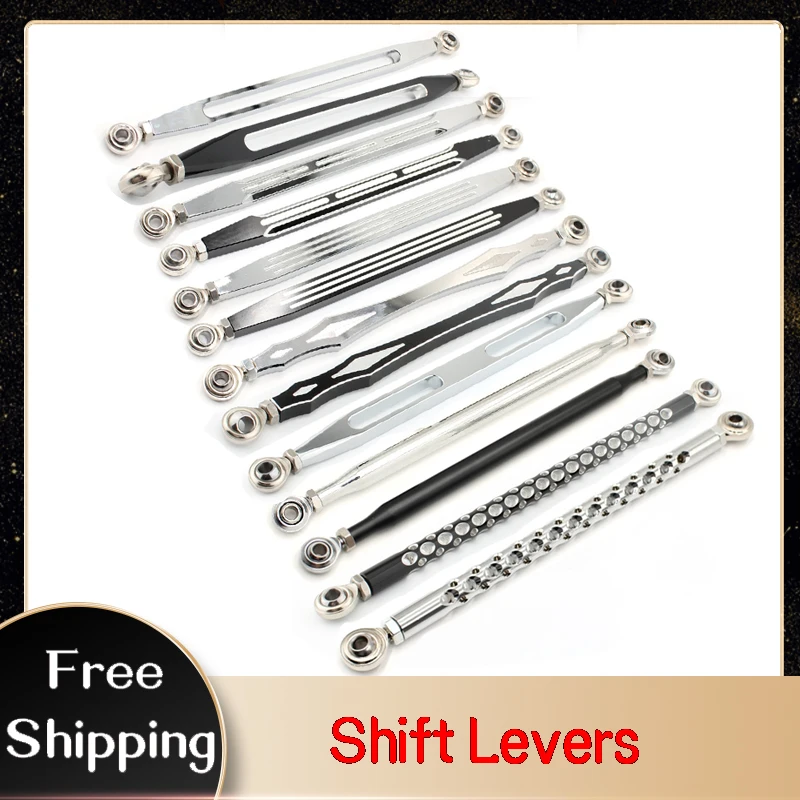 Motocykelová výstrojová páka Shibbage Linkage Black Chrome pre Harley Davidson Bad Boy Blackline Cross Bones CVO Electric Glide