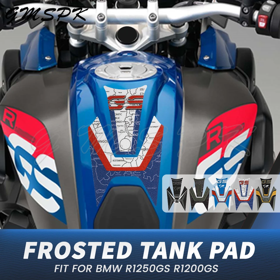 Motocykelový matný olej na potlačenie paliva Tank podložky podložky Dekoratívne nálepky Fit Fit for BMW R1200GS R1250GS R 1250GS R1200 GS LC LC Rallye Rally