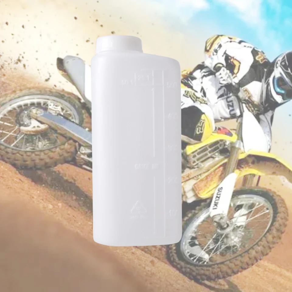 Motocykelový olej miešací fľaša 600 ml 2-strok pre špinu Pit Bike Motorcross ATV Go Kart Karting Honda Yamaha Sukuki Príslušenstvo