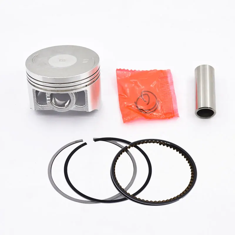 Motocykelový piest 52,4 mm kolík 15 mm prsteňový tesnovač pre Sym GR125 XS125T XS125T-17 ARA GR XS 125 Egine náhradné diely