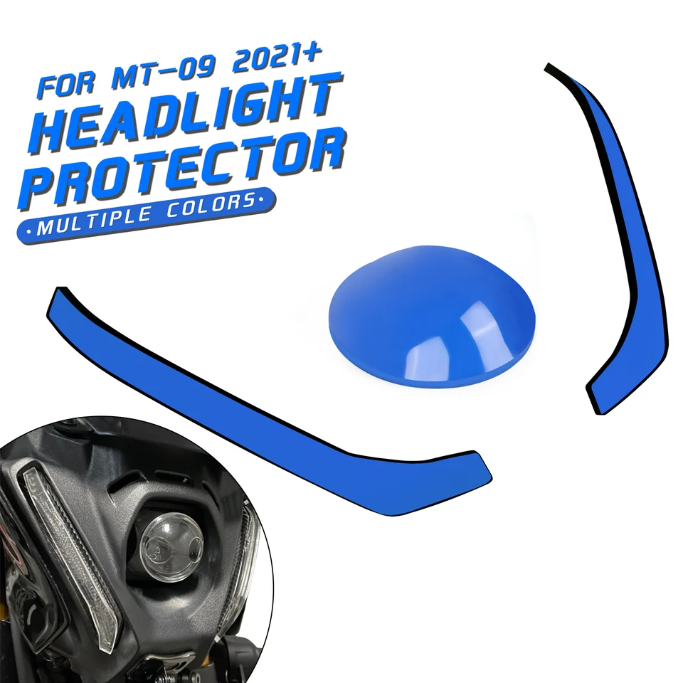 Motocykelový predný svetlomet Strážca hlavný štít Secret Screen Screen Objektív pre Yamaha MT09 MT-09 FZ09 2021-2024 MT03 MT 03 2020-2024