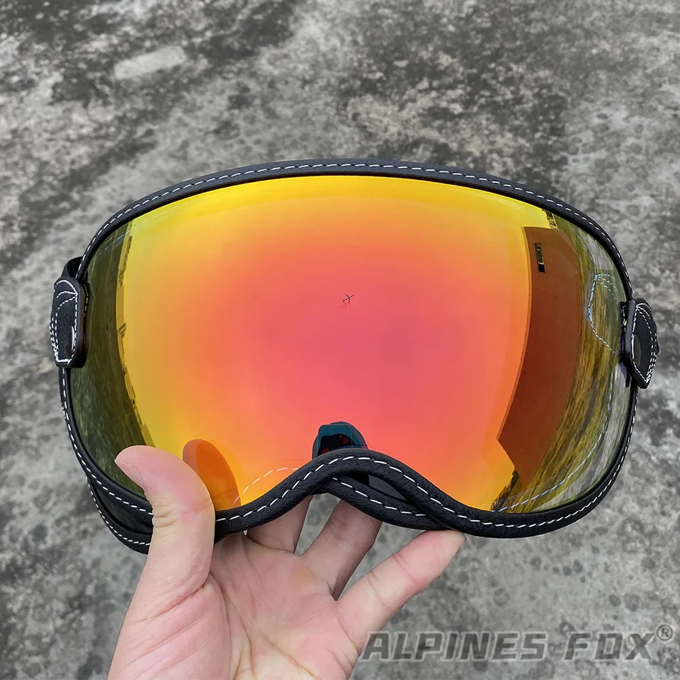 Motocykelový slnečný priezor anti-UV Wind Shield Full Face Helma Retro Cyblassové okuliare Moto