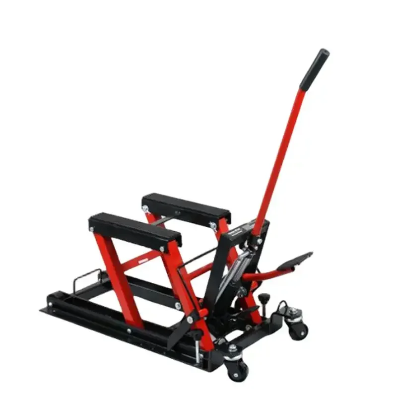 Motocykelový výťahový výťahový stolík Hydraulický zdvih motocykla Jack Motocykel Motocykel Špeciálna údržba Nástroj Načítať kapacita 680 kg