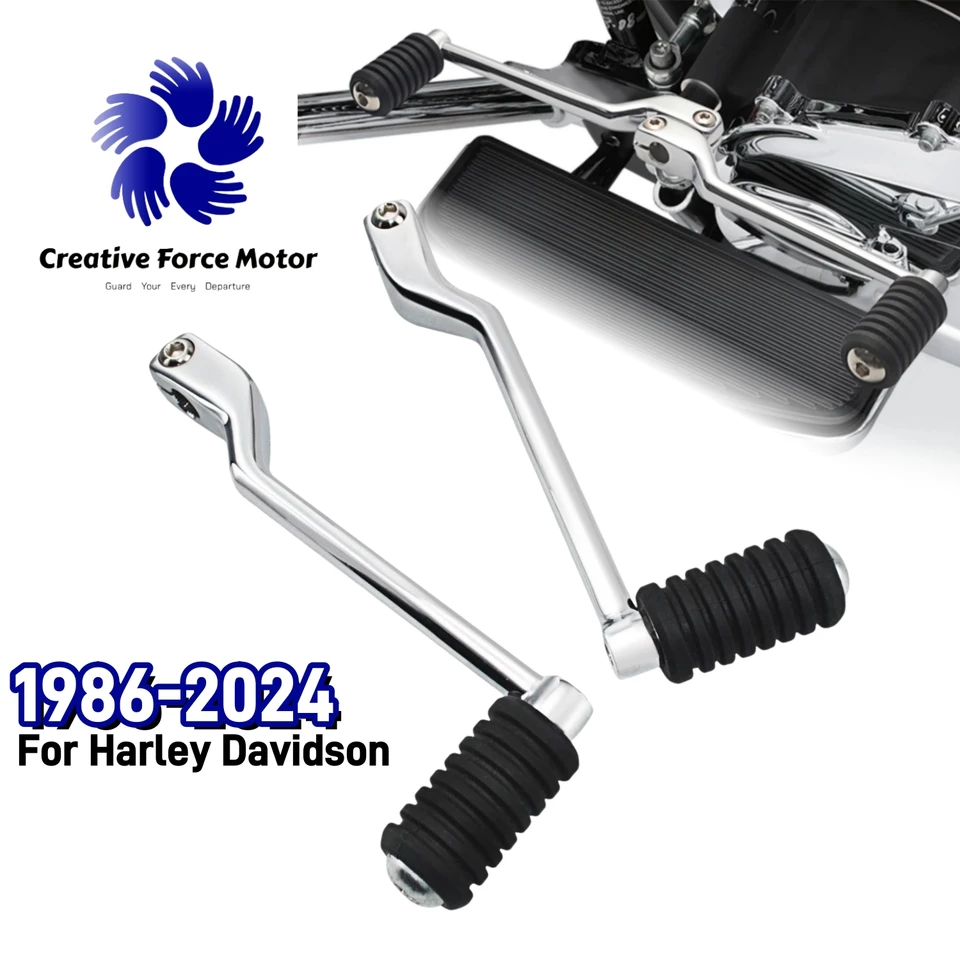 Motocykle opustili páky radenia päty na špičke pre Harley Touring Heritage Softtail Road King Davidson Street Electra Glide 86-24