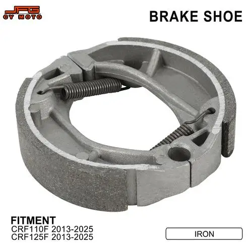 Motocykle predné brzdové brzdové brzdové podložky pre bubonové brzdové podložky pre Honda CRF110F CRF125F 2013-2025 Výmena brzdového kolobežky predného kolieska