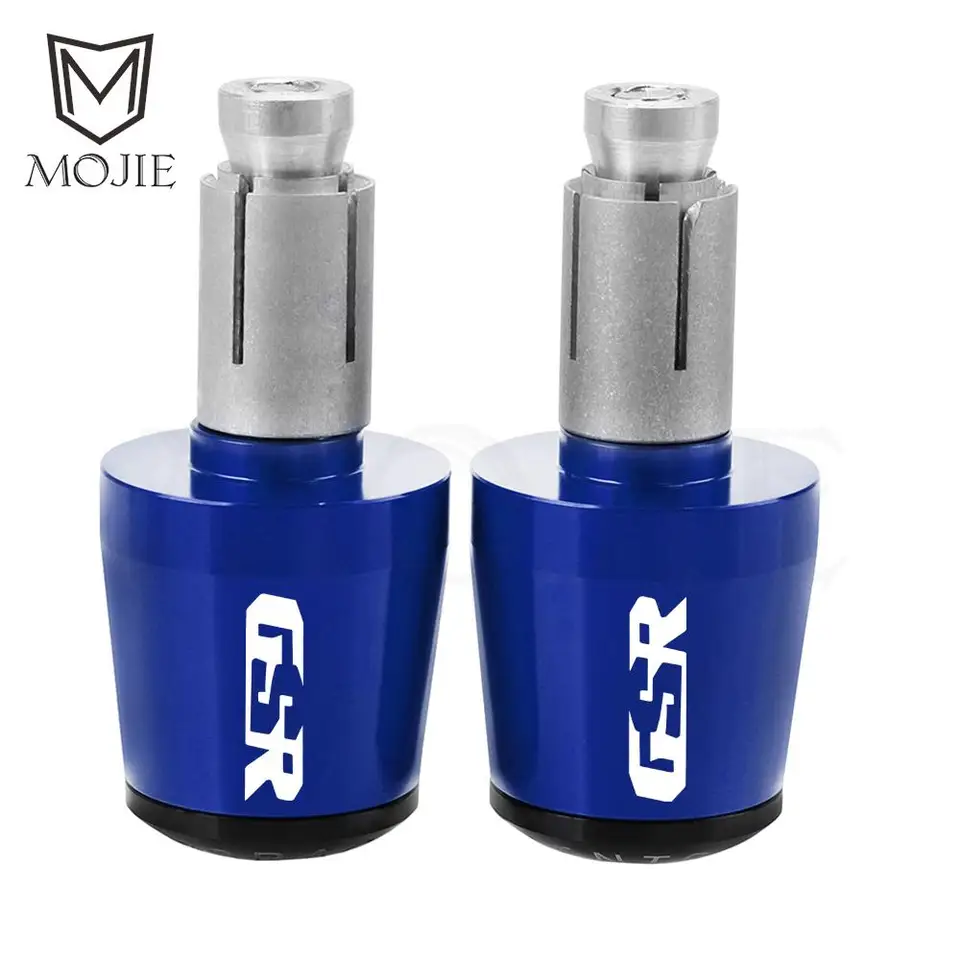 Motocykle rukoväte rukovätia čiapka vápna Vibration Vibration iltuer Plug Ends for Suzuki GSR GSR400 GSR600 2008-2012 2013 2014
