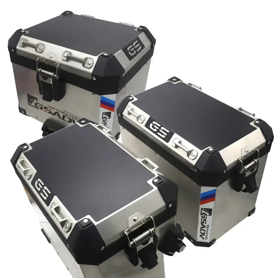 Motocykle Trunk Sticker Bočné puzdro Pannier Pannier Cover Set pre prípady batožiny pre BMW R1200GS LC Adventure Adv R 1250 GS