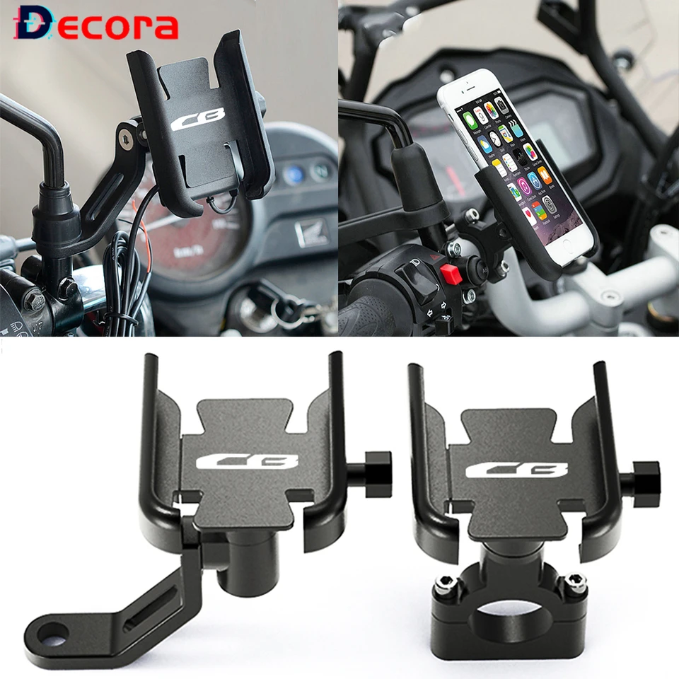 Motocyklová držiak na mobilný telefón Držiteľ GPS stánok pre Honda CB125R CB250R CB500X CB500R CB650R CB650F CB1100 CB 400 150R 190R 300R 300R 300R